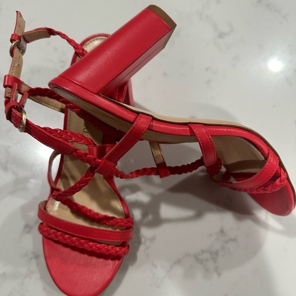 MARION PARKE Hannah Leather Sandals Size 7 - Picture 9 of 11